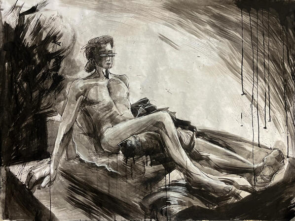 Ink Long Pose